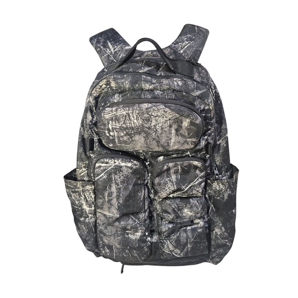Lululemon Cruiser Backpack Carbon Copy Alpine White Black 22L